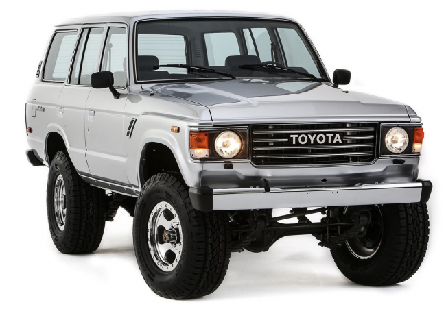 Dai un'occhiata a questo Land Cruiser restaurato