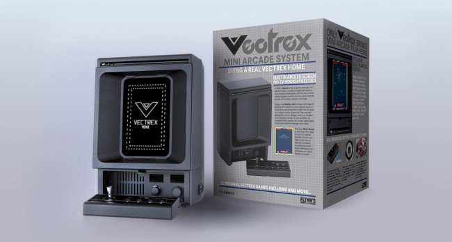 Vectrex Mini Console già finanziato su Kickstarter