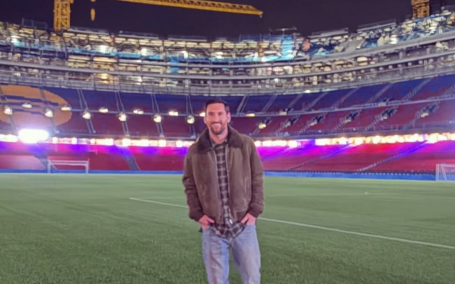 La visita di Messi al Camp Nou non è stata organizzata dall'FC Barcelona, che non aveva idea del suo arrivo