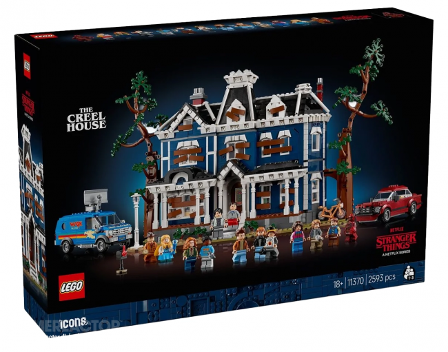 Le prime immagini e dettagli del mega-set di Lego e Stranger Things 'The Creel House' sono trapelate