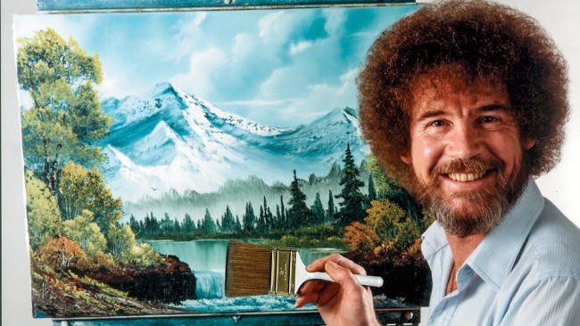 I dipinti di Bob Ross saranno messi all'asta per sostenere la TV pubblica