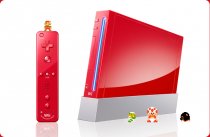 Nintendo Wii rosso in Giappone