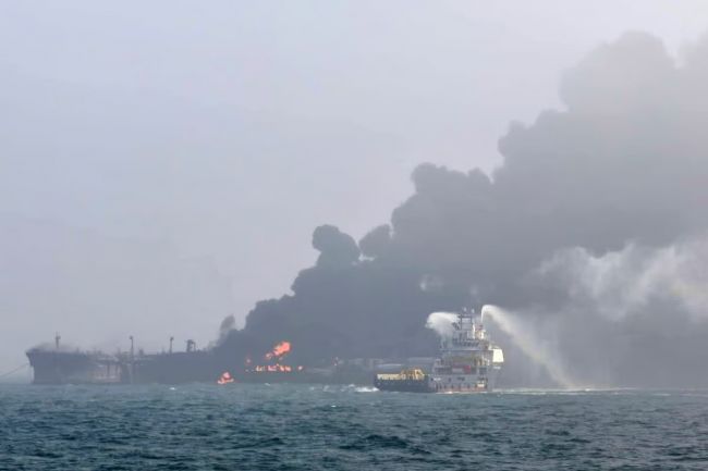 La collisione nel Mare del Nord solleva timori ambientali