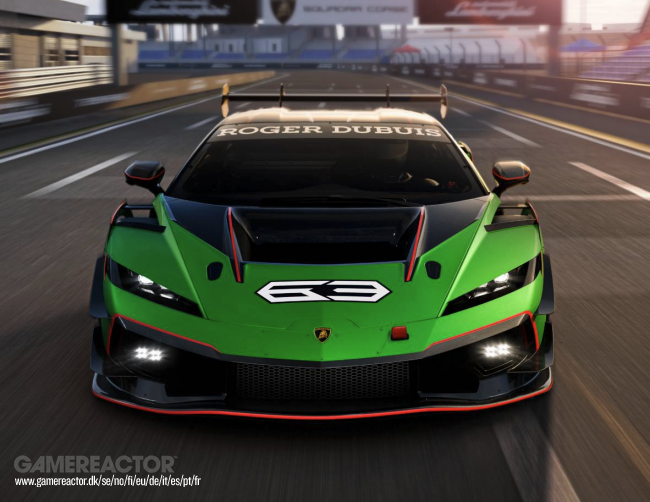 Questa è la versione da corsa della Lamborghini Temerario