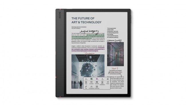 BOOX presenta i suoi due nuovi modelli di dispositivi e-ink a colori, che sono ora in vendita