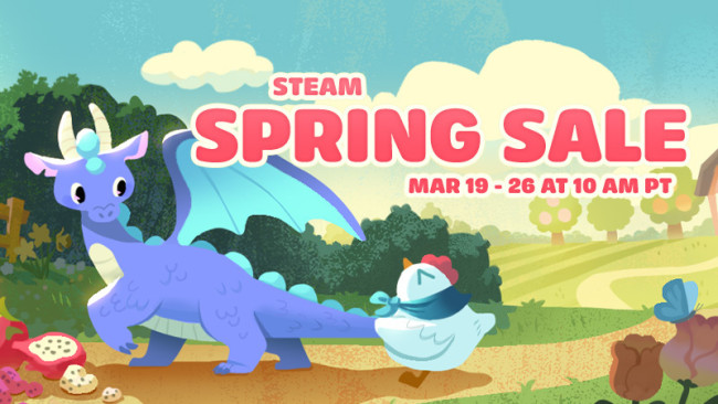 La primavera è ufficialmente arrivata su Steam con una nuova promozione stagionale
