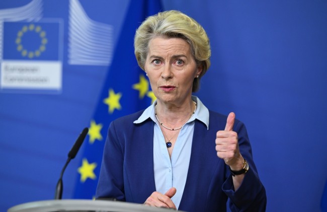 Ursula von der Leyen accoglie con favore il piano di pace di Trump per Gaza