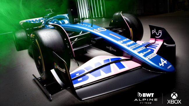 Xbox ha stretto una partnership con il team Alpine F1