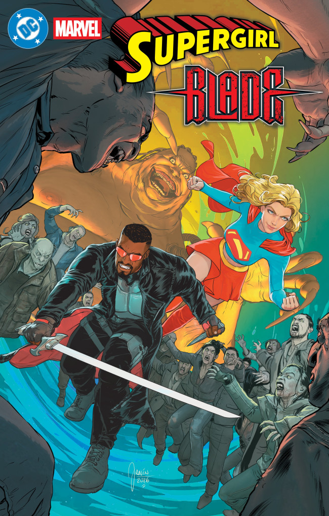 Supergirl e Blade protagonisti di una strana storia d'amore con vampiri nel crossover dei fumetti DC GO