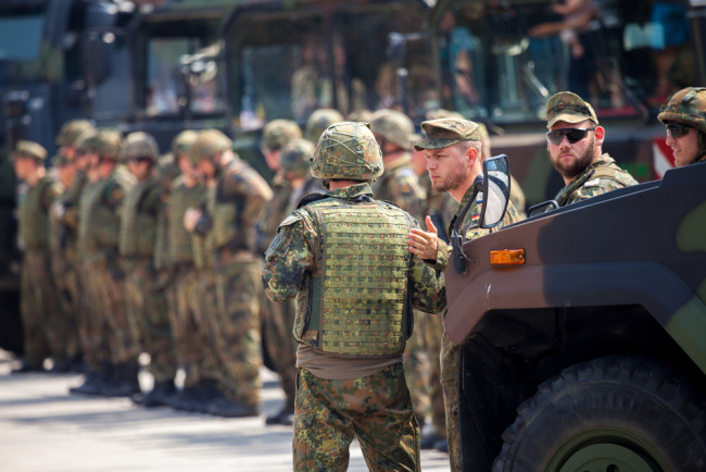 Gli addestratori ucraini aiuteranno a preparare l'esercito tedesco a una possibile minaccia russa