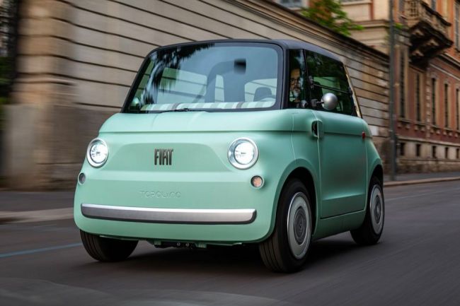 La nuova microcar Fiat non è né veloce né furiosa