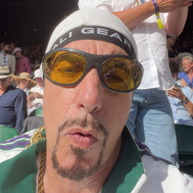 Ali G ha visitato la fase finale di Wimbledon questo fine settimana