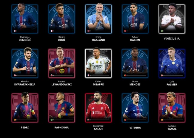 Globe Soccer Awards 2025: Elenco finale dei candidati per Miglior Giocatore, Club, Allenatore...