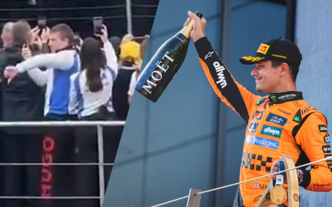 Racing Bulls si scusa per il video che ha sorpreso un membro dello staff a fischiare Lando Norris