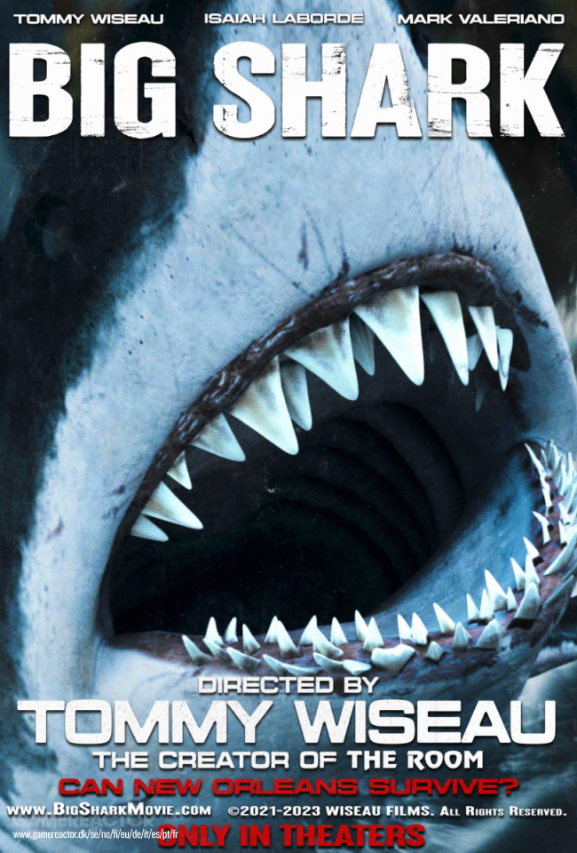 Big Shark di Tommy Wiseau ottiene il suo primo trailer