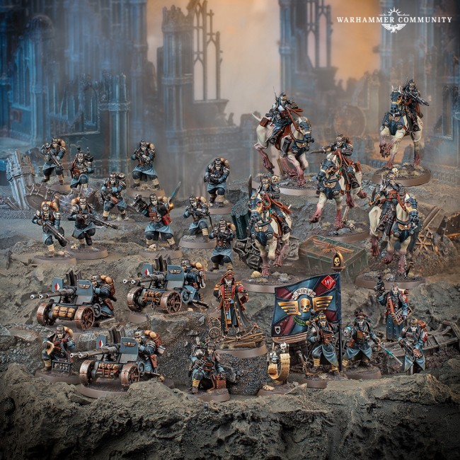 Le maschere sono il tema dell'ultimo Combat Patrols di Warhammer