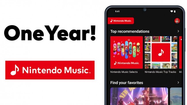 Nintendo Music celebra un anno di gioia retrò