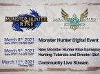 In programma tre eventi live per Monster Hunter a marzo