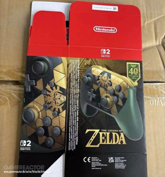Fuga di notizie: È stata confermata l'edizione Nintendo Switch 2 - The Legend of Zelda, insieme a un Pro Controller