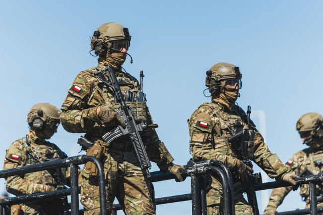 L'esercito polacco interviene per aiutare a proteggere i principali siti della rete elettrica dal "terrorismo di Stato" russo