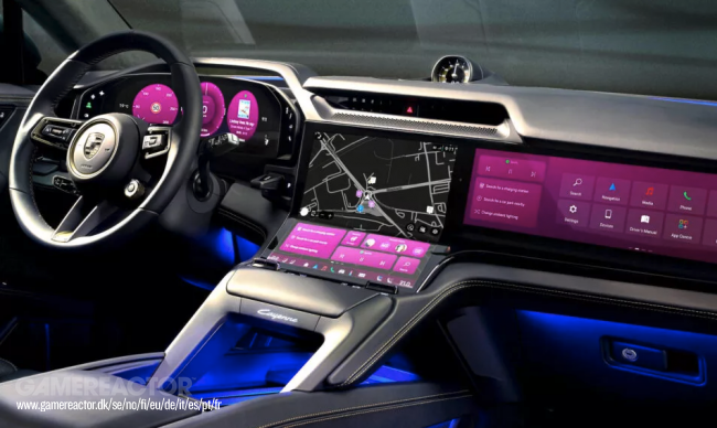 Porsche Cayenne Electric contiene tutti gli schermi OLED del mondo