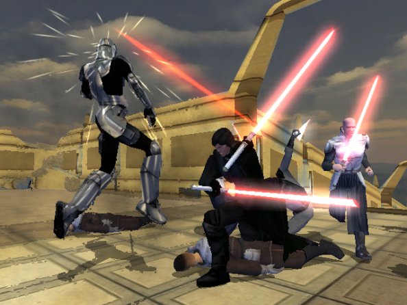 Jeu Xbox Star Wars Knights Of The Old Republic II: The Sith Lords - Très Bon état