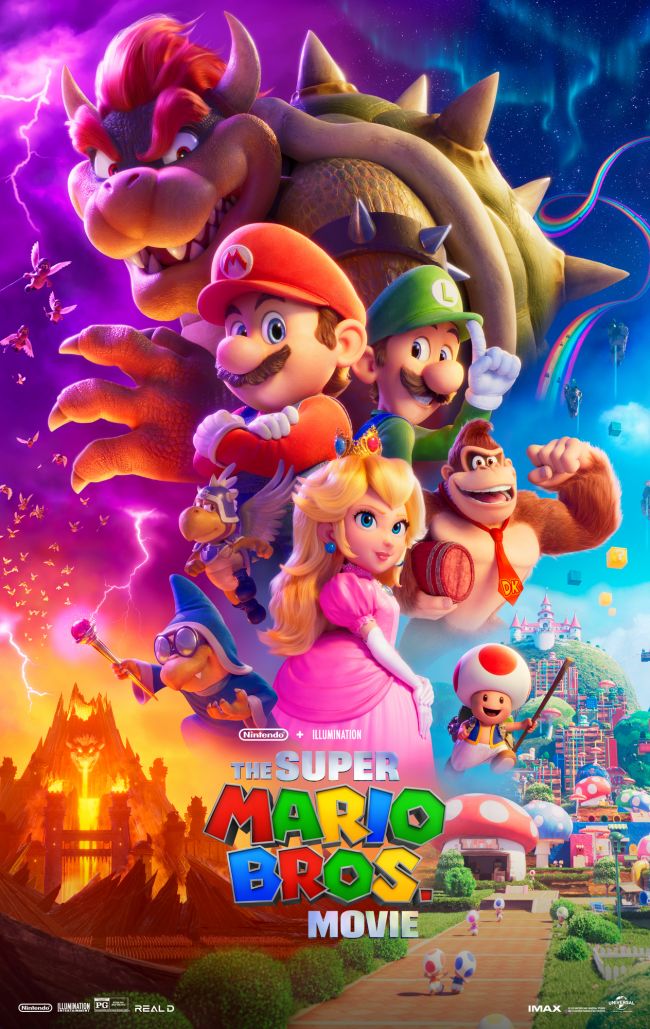 The Super Mario Bros. Movie poster rivelato