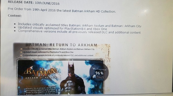 Batman: Arkham Asylum