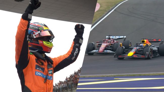 La McLaren vittoriosa nel GP di Cina con Oscar Piastri e Lando Norris primo e secondo