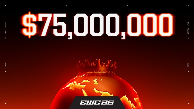 Esports World Cup 2026 presenterà un montepremi record di 75 milioni di dollari