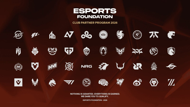 Esports Foundation rivela le sue 40 Club organizzazioni partner per il 2026