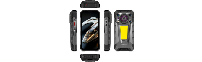 Accendi un fuoco con il nuovo smartphone Oukitel che ha un accendifiamma di serie