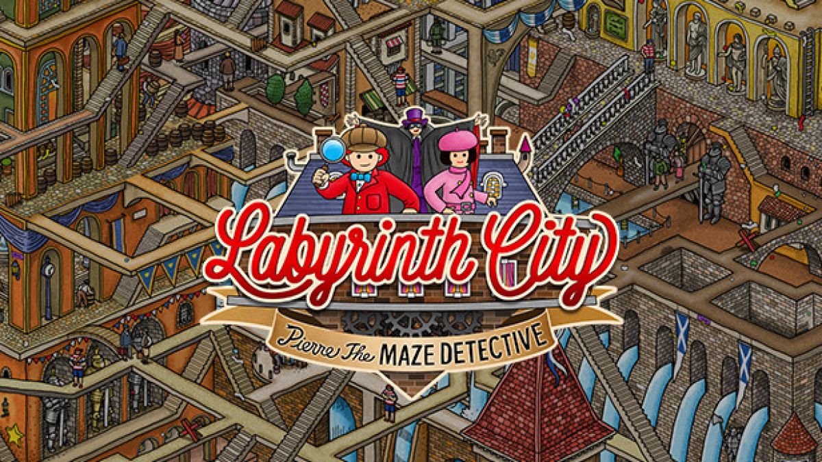 Il puzzle adventure Labyrinth City: Pierre the Maze Detective arriva su Switch