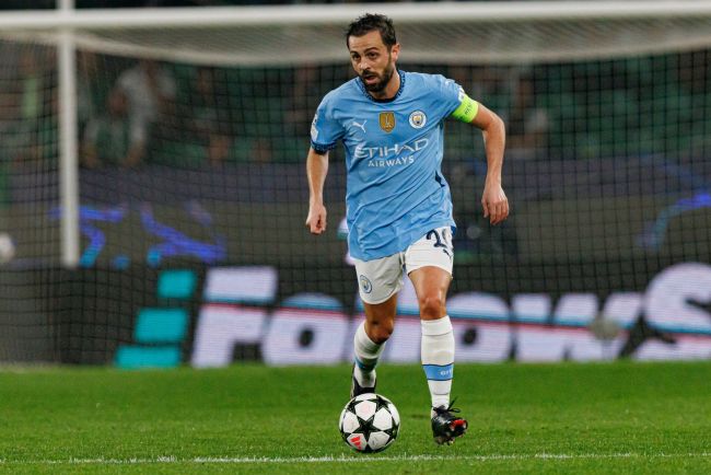 Il capitano del Manchester City, Bernardo Silva, lascerà il club a giugno