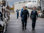 Zelensky visita la Svezia per discutere delle esportazioni di aerei da combattimento