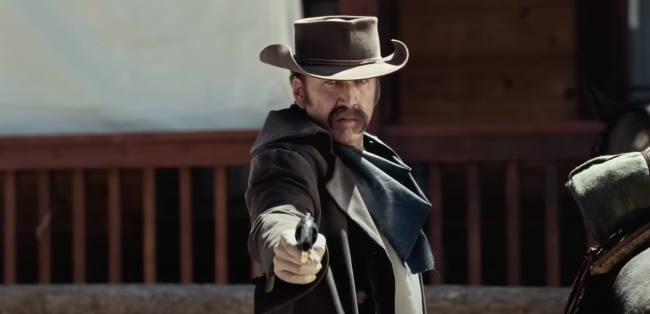 Vedi Nicolas Cage nei panni di un cowboy nel trailer di The Old Way