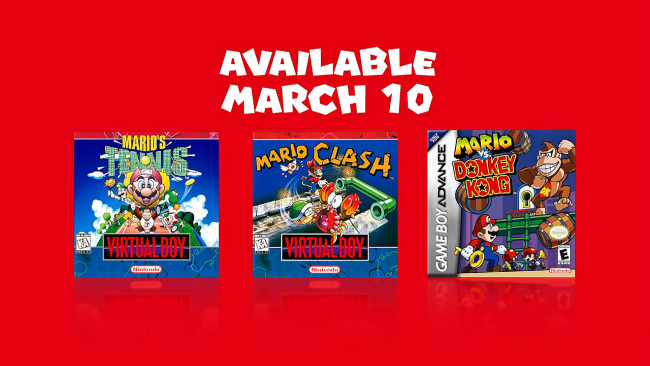 Nintendo sta facendo scorta di giochi Mario per Switch Online in vista del Giorno del 10 marzo