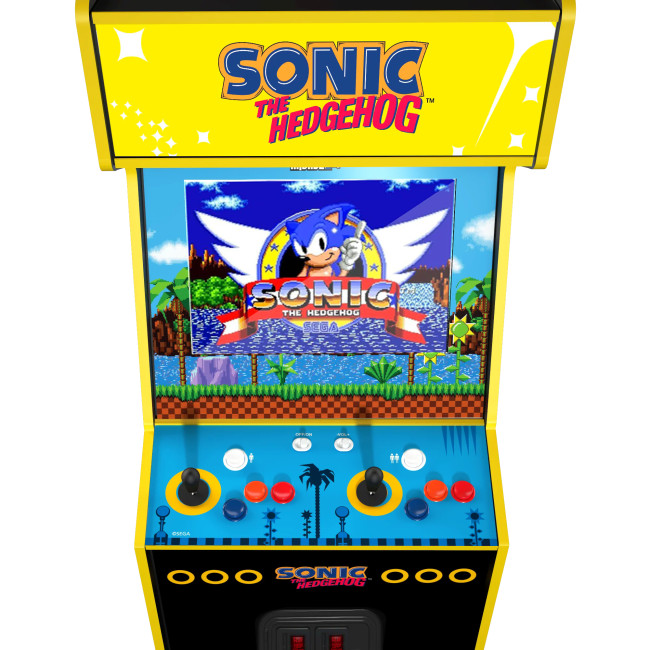 Sonic ottiene il trattamento arcade di lusso con due nuovi cabinet