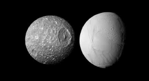 Oceani bollenti potrebbero nascondersi sotto il ghiaccio delle lune più piccole del sistema solare, rivela un nuovo studio