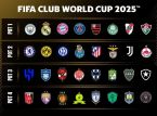 Squadre confermate qualificate ed eliminate dalla Coppa del Mondo per Club