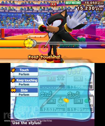 Mario & Sonic ai Giochi Olimpici di Londra 2012