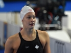 La nuotatrice olimpionica canadese Penny Oleksiak &egrave; stata sospesa per due anni per non aver informato della sua posizione