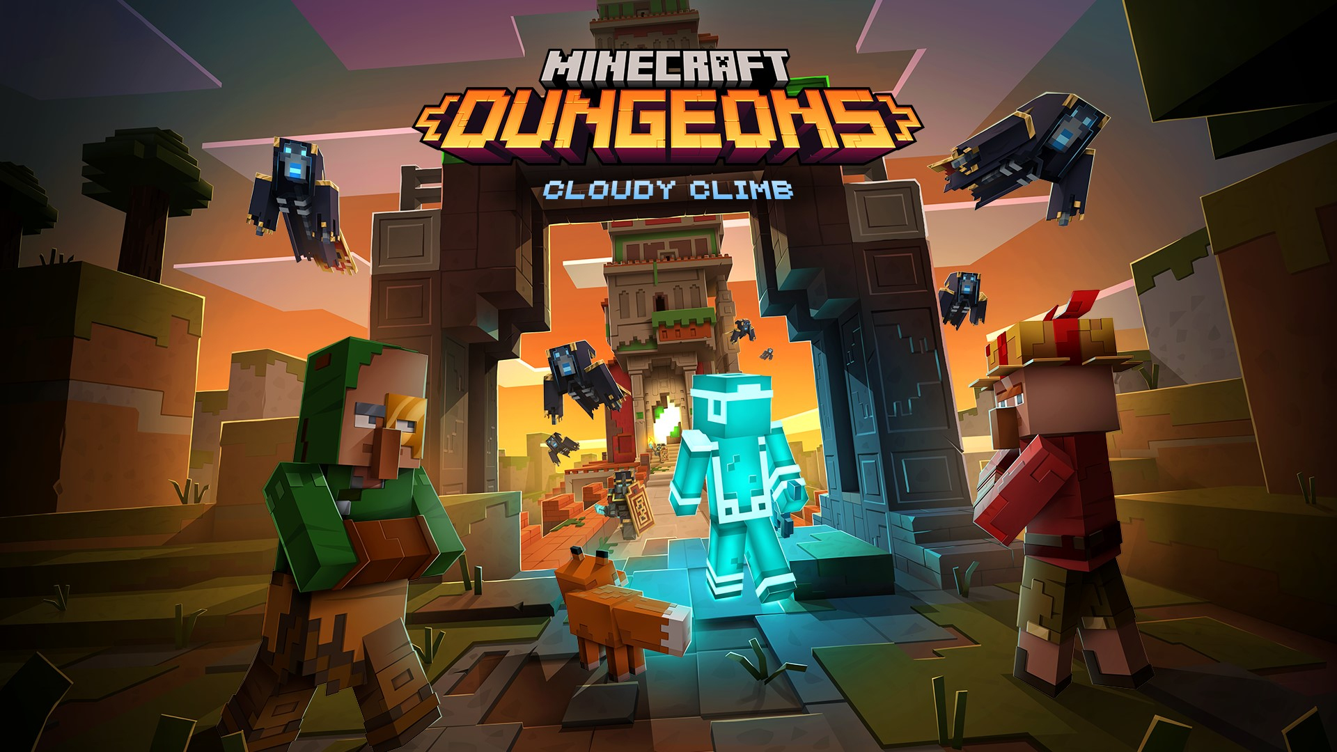 Minecraft Dungeons Si Aggiorna Con Il Contenuto Gratuito Cloudy Climb Minecraft Dungeons Si Aggiorna Con Il Contenuto Gratuito Cloudy Climb