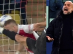 Polemiche sul rigore che &egrave; costato al Manchester City il 2-2: "Cosa davvero stupida da fare in area"