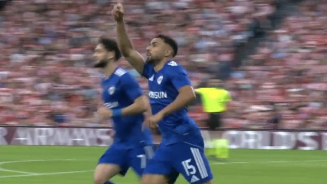 Leandro Andrade batte l'impressionante record UEFA di gol contro l'Athletic Club dopo 50 secondi