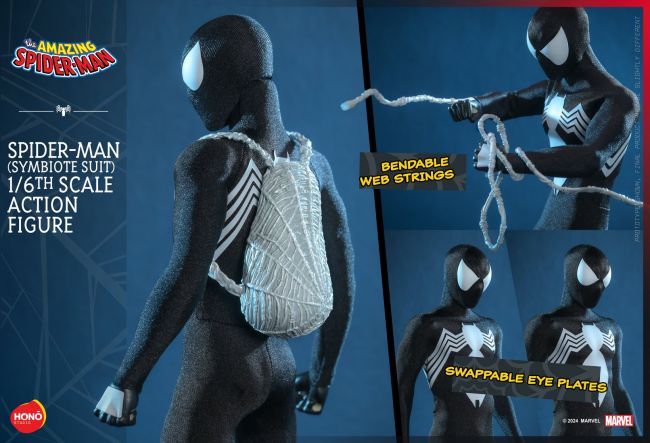 Hot Toys svela la nuova figura di Spider-Man con simbionte