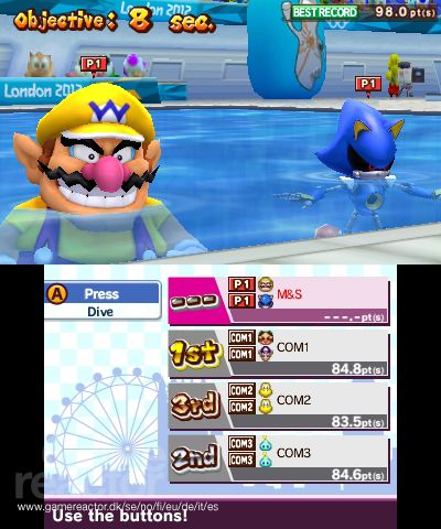 Mario & Sonic ai Giochi Olimpici di Londra 2012