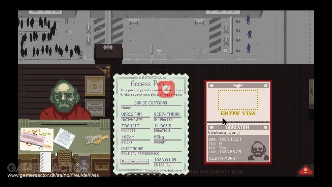 Papers, Please