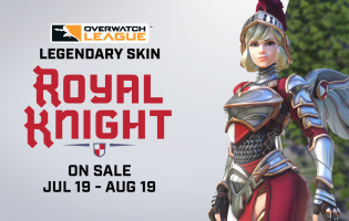Svelata la skin Royal Knight Mercy per commemorare la follia di mezza stagione dell'Overwatch League
