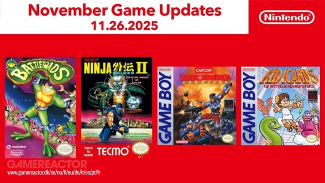 Kid Icarus, Ninja Gaiden e Battletoads arriveranno su Nintendo Switch Online